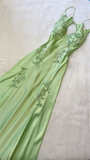 Fuchsia V Neck Sheath Vintage Long Evening Party Dress HZ0319