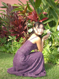 Dark Purple Spaghetti Straps A-Line Long Formal Prom Dress Evening Dress, HZ0319