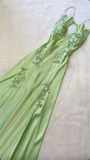 Fuchsia V Neck Sheath Vintage Long Evening Party Dress HZ0319