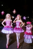 Cute Strapless A-Line Short Party Dress Barbie Dress Birthday Outfits, HZ0319