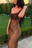 Gorgeous One Shoulder Mermaid Long Formal Party Dress with Split HZ0319