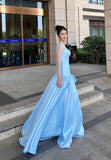 Elegant Prom Dress Crew Neck Gala Dress Formal Dress Evening Dress HZ0319