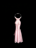 Sweet Prom Dress Light Pink Spaghetti Straps Mermaid Formal Dress Evening Dresses Birthday Party Dress HZ0319