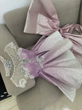 Shiny Homecoming Dress Ombre Crew Neck Pleated Short Back to School Prom Dress Birthday Outfits HZ0319