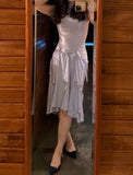 Charming Prom Dress Crew Neck Gala Gown Birthday Party Outfits Satin Evening Dress HZ0319