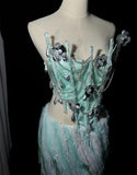 Stunning Prom Dress Strapless Pleated Evening Dresses Gala Gown Birthday Party Outfits HZ0319