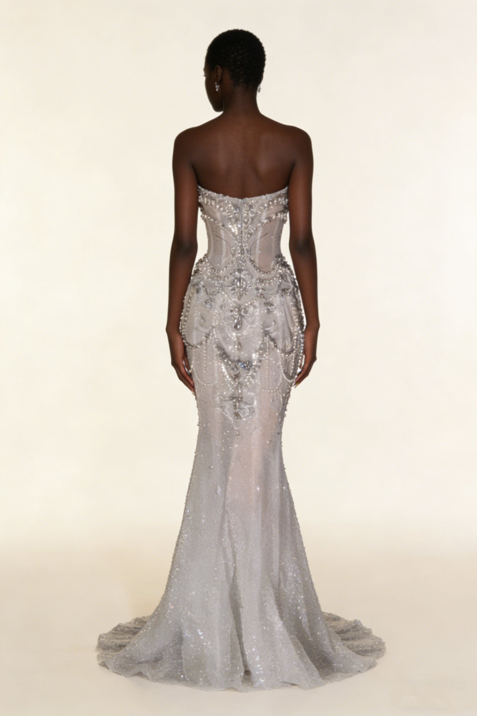 Gorgeous Sweetheart Mermid Beading Long Party Dress Wedding Dress, HZ0319