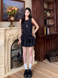 Newest Crew Neck Striped Short Skirt Casual Dress Women Summer Date Dress HZ0319