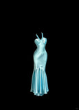 Elegant Halter Pleated Prom Dress Mermaid Dress Bridesmaid Dress Evening Dress Party Dress HZ0319