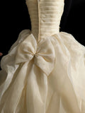 Elegant Strapless Rhinestone Pleated Tiered Tulle Ball Gown Sweet 16 Dress Birthday Party Dress Prom Dress HZ0319