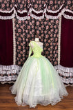 Sweet One Shoulder Flower Sequins Crystal Lace up Pleated Tulle Ball Gown Quinceanera Dress Prom Dress Evening Dress HZ0319