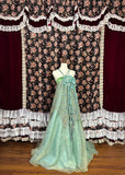Charming Halter Flower Floor Length Prom Dress Evening Dress Party Dress HZ0319