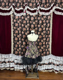 Beauty Halter Flower Embroidered Tulle Short Prom Dress Homecoming Dress Party Dress HZ0319