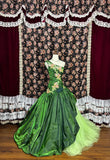 Pretty Asymmetrical Shoulder Appliques Pleated Long Prom Dress Evening Dress Party Dress HZ0319