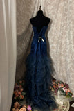 Pretty Prom Dress Sweetheart Ruffle Hi-lo Dancing Dress Evening Dress Gala Dress HZ0319