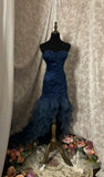 Pretty Prom Dress Sweetheart Ruffle Hi-lo Dancing Dress Evening Dress Gala Dress HZ0319