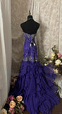 Charming Prom Dress Sweetheart Sequins Ruffle Mermaid Evening Dress Gala Dress HZ0319