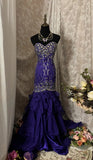 Charming Prom Dress Sweetheart Sequins Ruffle Mermaid Evening Dress Gala Dress HZ0319