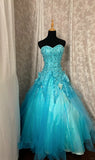 Charming Prom Dress Sweetheart Flower Gala Dress Evening Dress Dancing Dress HZ0319