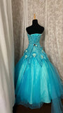 Charming Prom Dress Sweetheart Flower Gala Dress Evening Dress Dancing Dress HZ0319