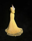 Elegant Prom Dress Asymmetrical Neck Sequins Pleated Gala Dress Evening Dress Customized Dress HZ0319