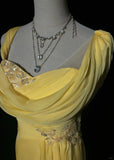 Elegant Prom Dress Asymmetrical Neck Sequins Pleated Gala Dress Evening Dress Customized Dress HZ0319
