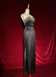 Elegant Long Prom Dress Sweetheart Beaded Evening Dress Gala Dress Business Dinner Dress HZ0319