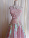 Shiny Prom Gown Asymmetrical Neck Beaded Evening Dress Gala Dress Party Dresses Customized Dress Birthday Outfits HZ0319