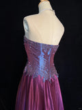 Beauty Prom Dress A Line Strapless Evening Dress Gala Dress Business Dinner Dress HZ0319
