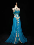 Pretty Prom Dress Spaghetti Straps Floor Length Gala Dress Evening Dress Business Dinner Dress HZ0319