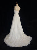 Elegant Prom Dress Spaghetti Straps Pleated Crystal Prom Gown Evening Dress Business Dinner Dress Gala Dress HZ0319
