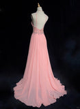 Cute Prom Dress Halter Crystal Backless Prom Gown Evening Dress Business Dinner Dress Gala Dress HZ0319