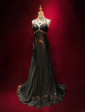 Charming Prom Dress Halter Crystal Long Prom Gown Evening Dress Business Dinner Dress Gala Dress HZ0319