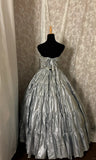 Beauty Ball Gown Strapless Pleated Prom Gown Evening Dress Sweet 16 Dress Princess Dress HZ0319