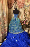 Stunning Prom Dress Strapless Pleated Ball Gown Evening Dress Birthday Dress HZ0319