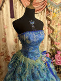 Stunning Prom Dress Strapless Pleated Ball Gown Evening Dress Birthday Dress HZ0319