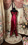 Elegant Prom Dress Spaghetti Straps Ruffle Prom Gown Evening Dress Birthday Party Dress HZ0319