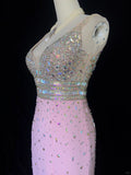 Shiny Prom Dress Spaghetti Straps Mermaid Prom Gown Evening Dress Gala Dress Business Dinner Dress HZ0319