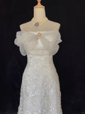 Charming Wedding Dress Strapless Tulle Prom Gown Evening Dress Gala Dress Prom Dress HZ0319