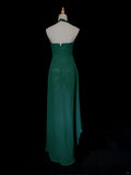 Elegant Prom Dress Halter Pleated Prom Gown Evening Dress Gala Dress Business Dinner Dress HZ0319
