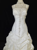 Stunning Wedding Dress Square Neck Pleated Prom Dress Evening Dress Gala Dress Birthday Dress HZ0319