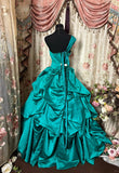 Stunning Prom Dress One Shoulder Pleated Ball Gown Evening Dress Dancing Dress Sweet 16 Dress HZ0319