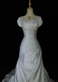 Elegant Prom Dress Square Neck Pleated Prom Gown Evening Dress Gala Dress Business Dinner Dress HZ0319