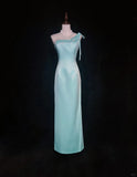 Charming Prom Dress One Shoulder Embroidered Prom Gown Gala Dress Evening Dress HZ0319