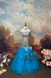 Shiny Prom Dress Spaghetti Straps Mermaid Prom Gown Evening Dress Gala Dress HZ0319