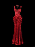 Charming Prom Dress Sweetheart Pleated Evening Dress Gala Dress Birthday Party Dress HZ0319