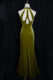 Gorgeous Prom Dress V-neck Pearl Birthday Party Dress Evening Dress Gala Dress HZ0319
