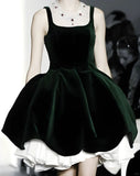 Charming Homecoming Dress Spaghetti Straps Pleated Short Prom Dress Party Dress HZ0319