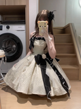 Elegant Short Prom Dress Spaghetti Straps Bowknot Cocktail Dress Homecoming Dress Princess Dress HZ0319