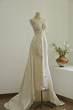 Elegant Prom Dress Spaghetti Straps Pearl Evening Dress Gala Dress HZ0319
